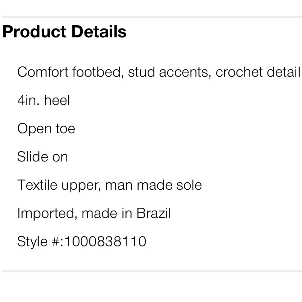 🛑 1 hour sale. Bernardo, Knox Crochet Heel Sandals, Made in Brazil - Picture 5 of 11